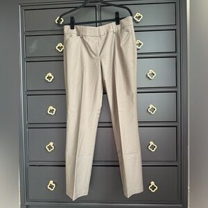 Ann Taylor Lined Trousers in Beige, size 10